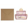 Money Birthday Card Folding Cash Envelopes Creative Birthday Money Box Cash Holder Greeting Card for Kids Teens