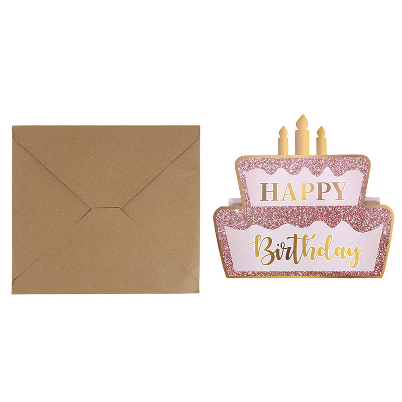 Money Birthday Card Folding Cash Envelopes Creative Birthday Money Box Cash Holder Greeting Card for Kids Teens