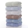 12-Color Pure Cotton Bath Towel - Soft, Absorbent, Japanese-Style Solid Color Body Wrap