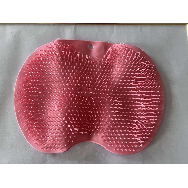

Multifunctional Non-Slip Bath Mat with Foot & Back Scrubbing, Dead Skin Removal, and Large Suction CupsMakeup розовый