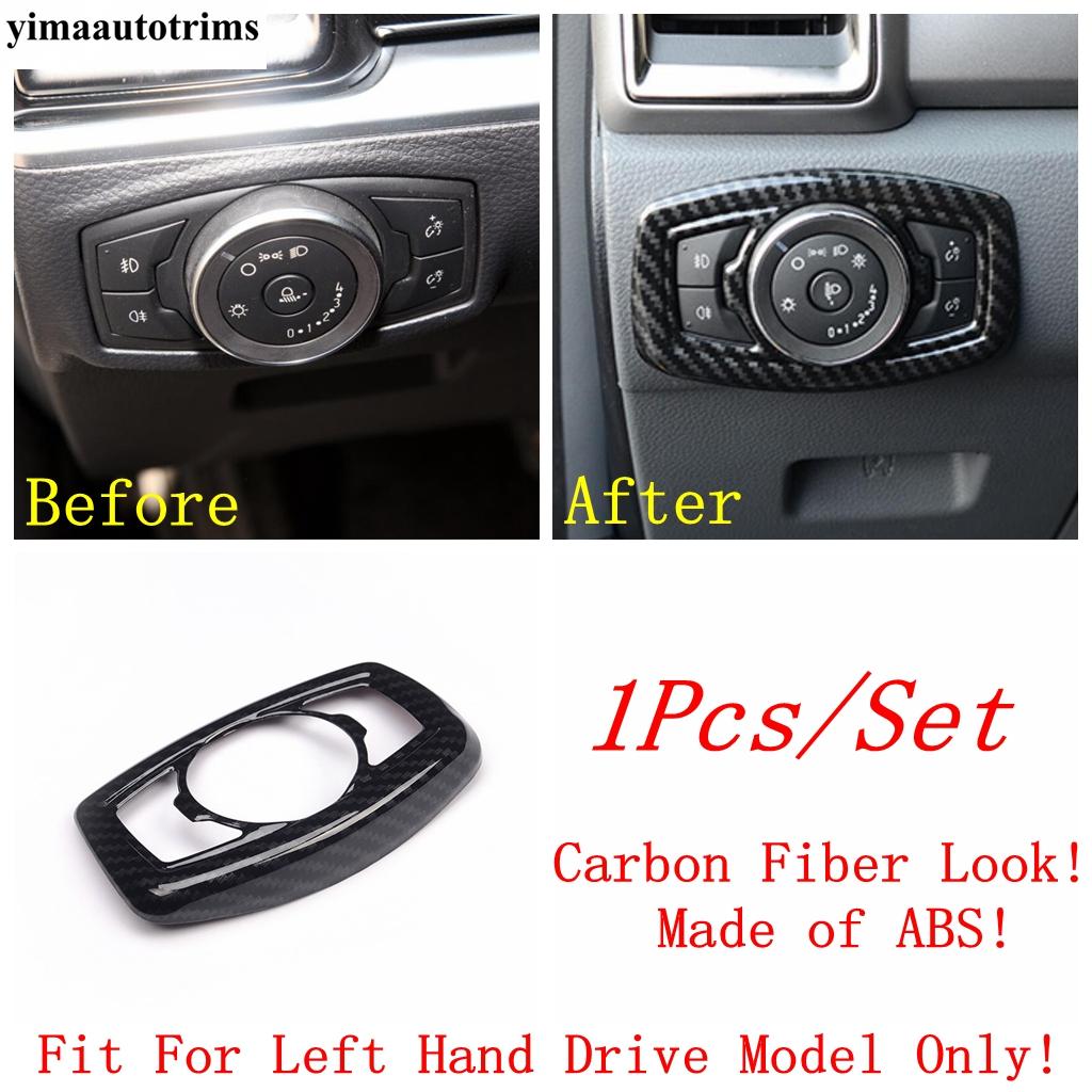 

Window Lift / Steering Wheel / Handle Bowl / Gear Shift Cover Trim Accessories For Ford Ranger / Everest / Endeavour 2015 - Head Light Lamp