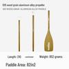 KOETSU Surf Paddleboard Dual-Use Aluminum Paddle: Single/Double Head Kayak & Paddleboard Paddle