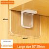 Traceless Adhesive Wardrobe Partition Bracket - Punch-Free Support and Fixing Kit