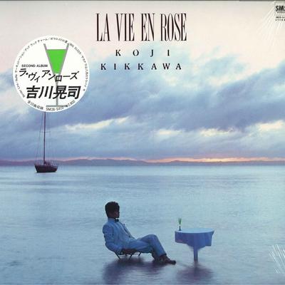 LP Record KOJI KIKKAWA - La Vie En ROSE SM285410 SMS 1984 Japan Japanese Pop/Rock Used