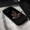 Anime Baki H-Hanmas Phone Case For IPhone 17,16,15,14,13,12,11 Plus,Pro,Max,XR,XS,X,7,8 Plus,Mini Black Silicone Soft