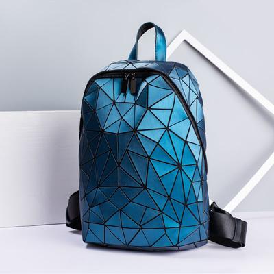 Nový geometrický dámsky batoh Módny kosoštvorcový batoh Unisex Matný Veľkokapacitný batoh
