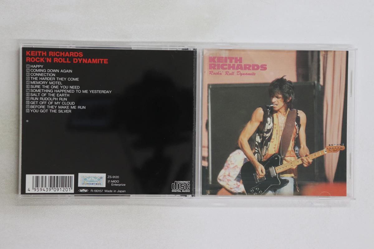 

CD KEITH RICHARDS - Rock n Roll Dynamite ZS9120 MIDO ENTERPRIZE Japan Rock Used