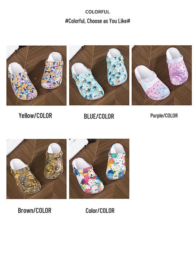 Customizable Unisex Breathable Garden Clogs - Trendy and Casual