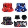 European And American Spider-man Cartoon Printed Cotton Fisherman Hat Sun Hat