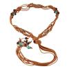 Ethnic Style Woven Belt Bohemian Dress Chain Waist Dress Accessories Braided Waist Belt  Women