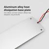 LED 12-24V Car Reading LED Night Strip Light Interior Light Ceiling Lamp with On Off Switch for Van Lorry Truck Camper Boat