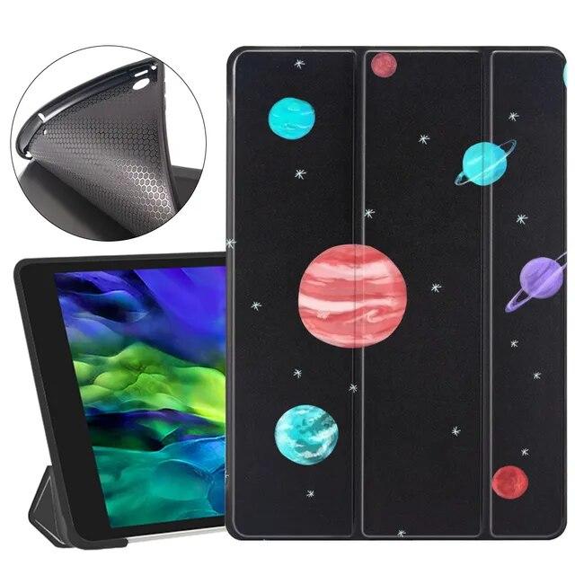 Space Dream Custodia morbida in silicone per iPad Air 4 2020 10.2 8a generazione Funda 7a Pro 11 2020 Mini 2 5 Air 3 5a 6a Coque