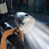 Retro Bike Headlight Type-C Rechargeable Classic Mountain Bicycle Front Light 3 Led Road Bike Headlamp Cycling Accessories