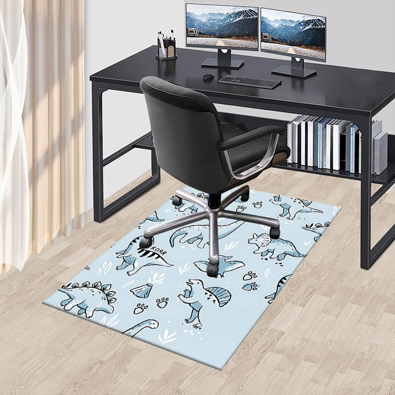 1PC Dinosaur Pattern Extra Large Non Slip Floor Carpet, Office, Family, Bedroom, Studio   Large Area Rug Indoor Rugs, , Vibrant Colors
