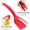 Egg Flipper Spatula Tongs 2 In 1 Grip and Flip Spatula Tong Flipper Spatula For Bread Fish Pancake Toast Kitchen Tools