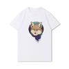 S-3XL 100 Fantasie Harajuku Grafica Estiva Bianca Magliette Donna Stampate Casual Maniche Corte Top Girocollo