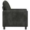 Sofa Anthrazit 76 X 81 X 87.5 Cm Polyester