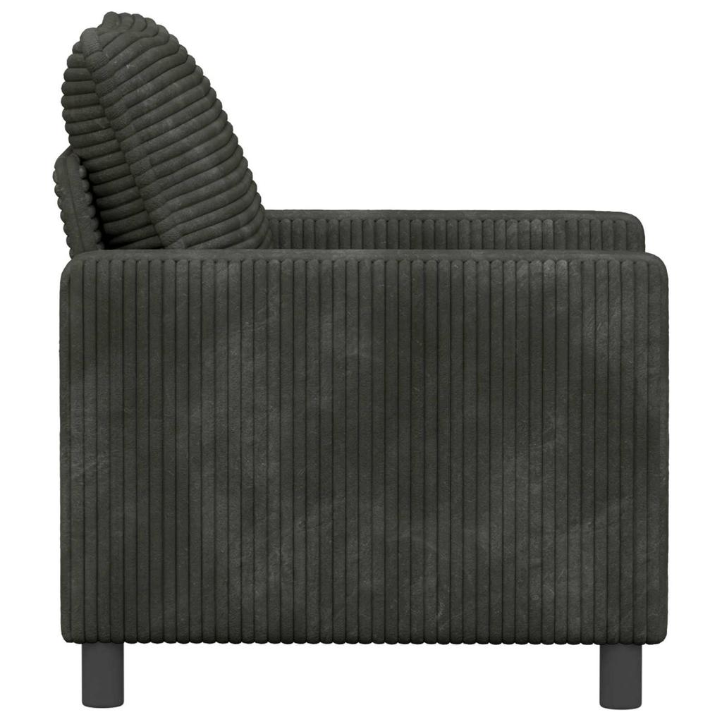 Sofa Anthrazit 76 X 81 X 87.5 Cm Polyester