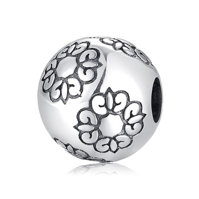 Nouveau cadeau de bricolage élégant perles en argent sterling 925 croix de foi arbre de vie animal de compagnie chat chien ajustement breloques bracelet femmes fabrication de bijoux