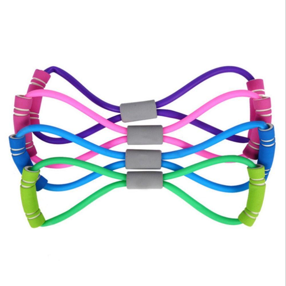 Tensile Tape Yoga Resistance Band 8 Shape Pull Rope Band  Loop Yoga Pilates
