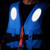 Adjustable Buckle Life Jacket with Reflective Strips for Paddleboarding Kayaking and Water Sports Safety Vest for Adults and Youth