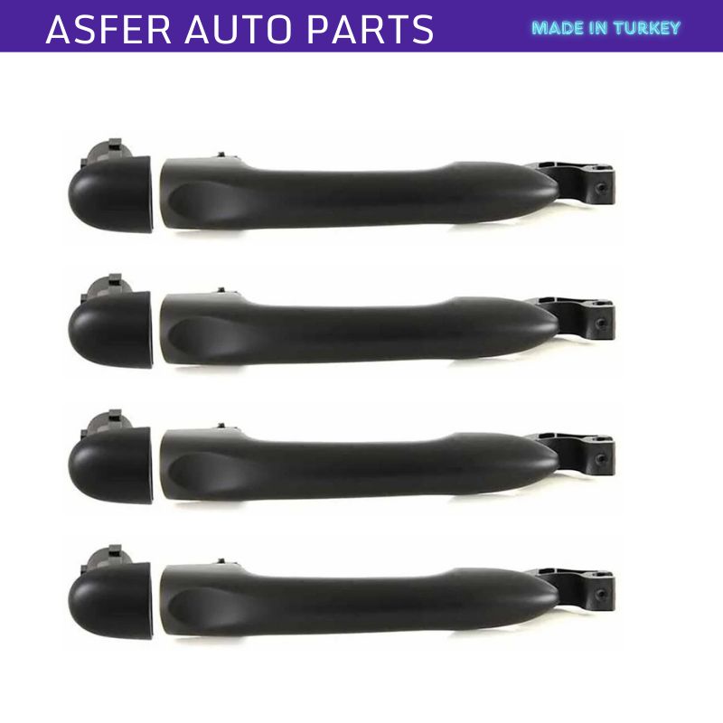 

4pcs Black Exterior Door Opening Handle For Renault Fluence Megane Mk3 Clio Mk4 OEM 806B02596R 806B04979R