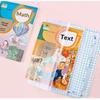 10/30 Sheets Waterproof Transparent Book Protective Cover Self Adhesive Book Cover Wrapper School Student Textbook Skin Sleeve
