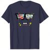 Unisex Spongebobs Sunglasses Reflection TShirts Cotton Top Tees Summer Y2K Funny ShortSleeve Fashion Tshirt Plus Size 5XL 6XL