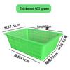 Rectangular Plastic Storage & Drain Basket