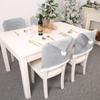 Christmas Grey Hat Chair Back Cover Xmas Chair Decoration Christmas Home Decor