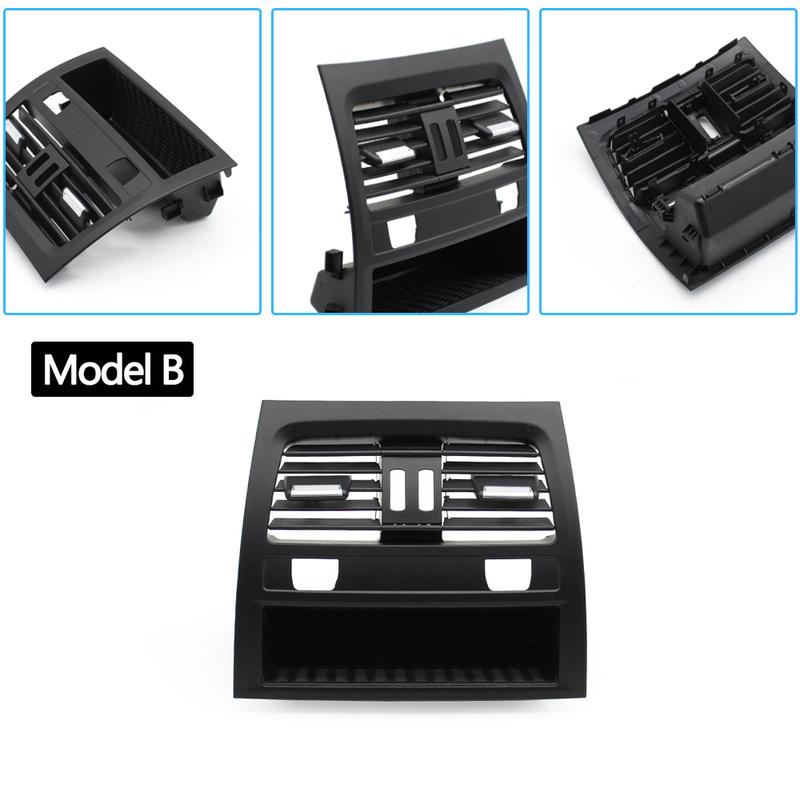 Car Rear Fresh Air Conditioning AC Vent Grille Outlet Panel For BMW 5 Series GT F07 528i 535i 550i 2010-2017