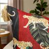 Eurasia Decor Madhuban Cheetah Printed Decorative Cushion Cover – Cotton Blend