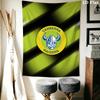 Canberra Raiders Wall Tapestry Aesthetic Wall Hanging Printed Fabric Blanket Decorative Tapestries for Bedroom Living Room Home Decor
