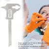 Stainless Steel Dentist Vernier Valiper Orthodontic Technician Measuring Ruler Measurement Tool