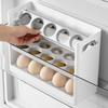 Door Egg Tray OpenTop Refrigerator Storage Box Holder Rack