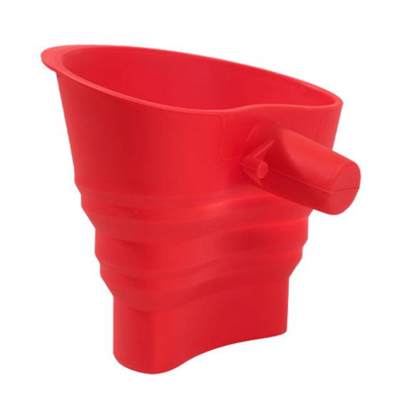 Opvouwbare Keuken Trechter voor KitchenAid Mixer Siliconen Natte En Droge Ingrediënten Trechter Vaatwasserbestendig Hulpstuk Lekvrij Morsbestendig Kookaccessoire