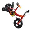 Kids Bike 12 Inch Foam Wheel High Carbon Steel Frame Children Sports Bicycle with Training Wheels for Toddler Red