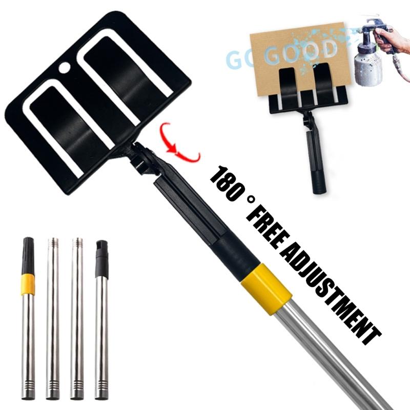 Kit Suport Reglabil cu Scut pentru Pulverizator, cu Flexibilitate Unghiulară, pentru Vopsire Eficientă Auto, Proiecte Casnice