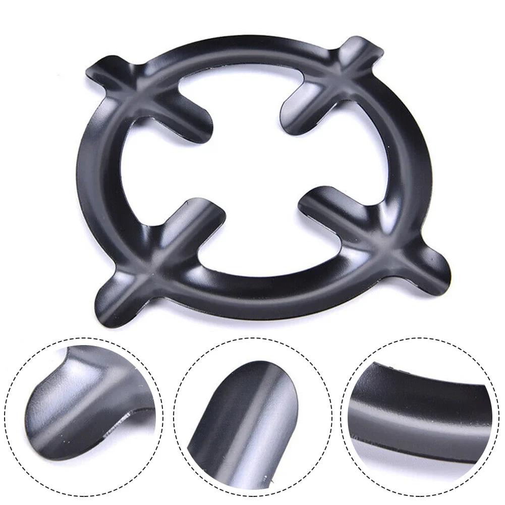 1pc/2pc Cast Iron Gas Stove Ring Pot Reducer Grates Cooker Plate Coffee Moka Pot Stand Durable Heat Resistant Cooktop Shelf
