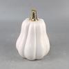 Nordic Creative White Ceramic Pumpkin Decor Desktop Ornament Halloween Gift Home Decoration