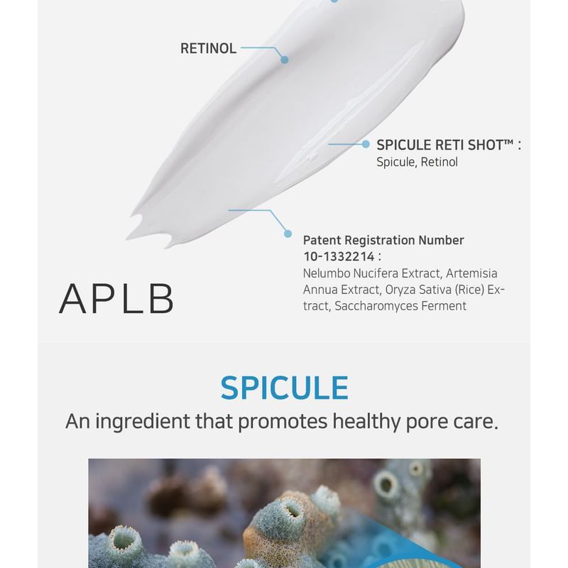APLB Spicule Retinol Shot 180 Cream