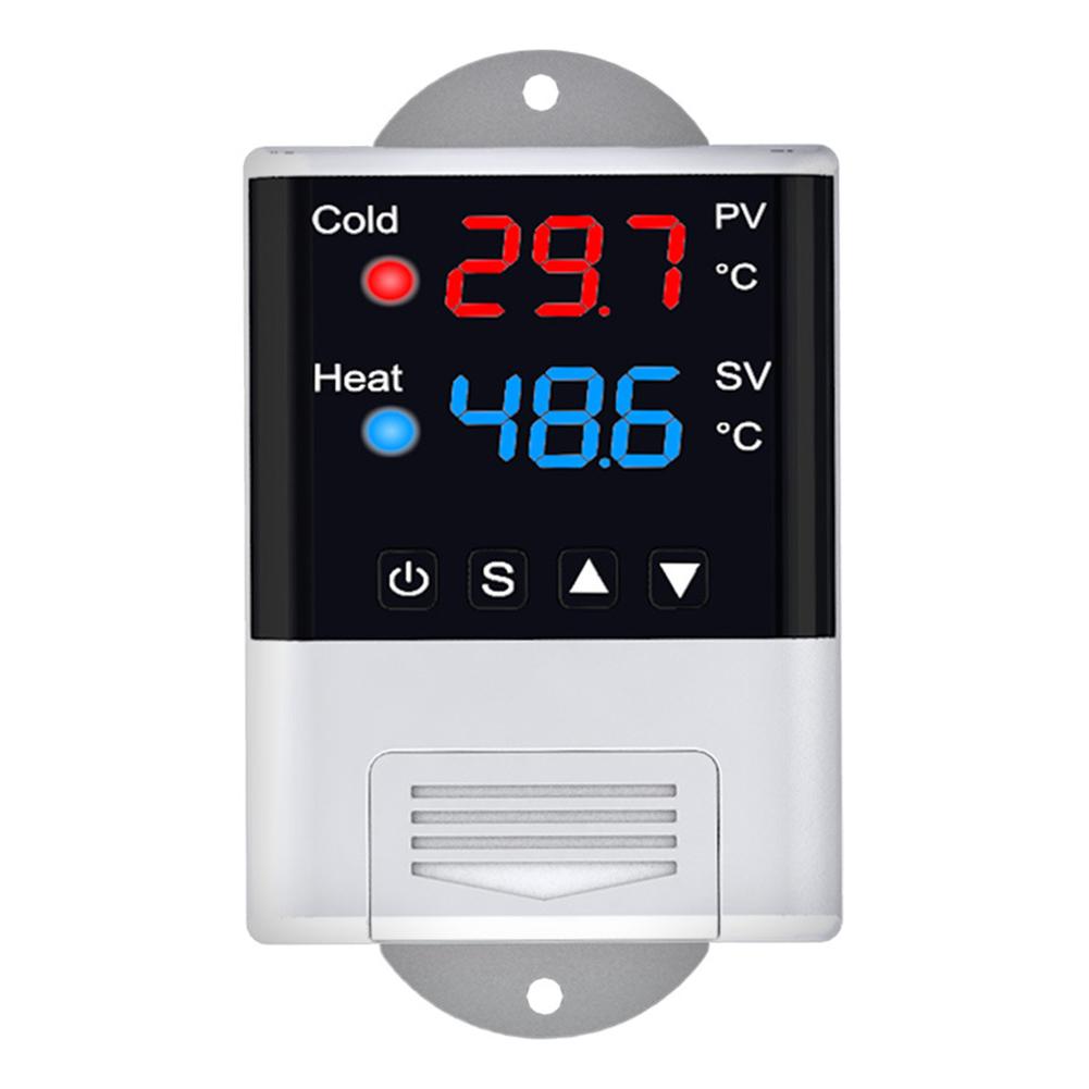 Thermostat 110V-230VAC 10A Digitaler Temperaturregler für Aquarium Inkubator Klimaanlage Heizung Fußbodenheizung Wandheizung