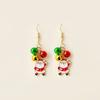 Sweet Personality Retro Elk Women Earrings Christmas Gift New Year Drop Earrings Snowman Earrings