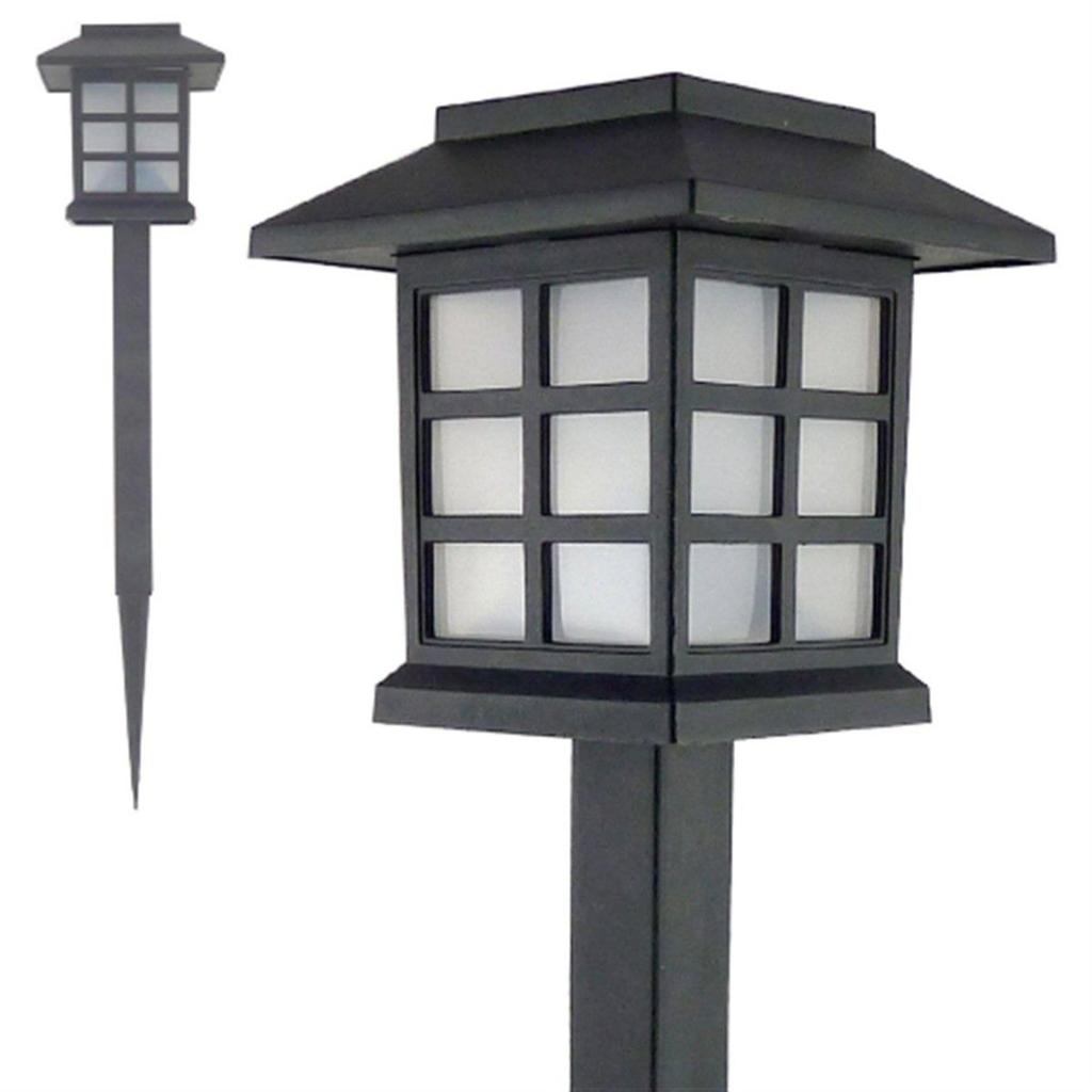 Solar Garden Lamp with Street Lamp Design