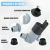 Pack of 1 for NISSAN Qashqai II (J11) 2013 Up Car Windshield Washer Motor Pump