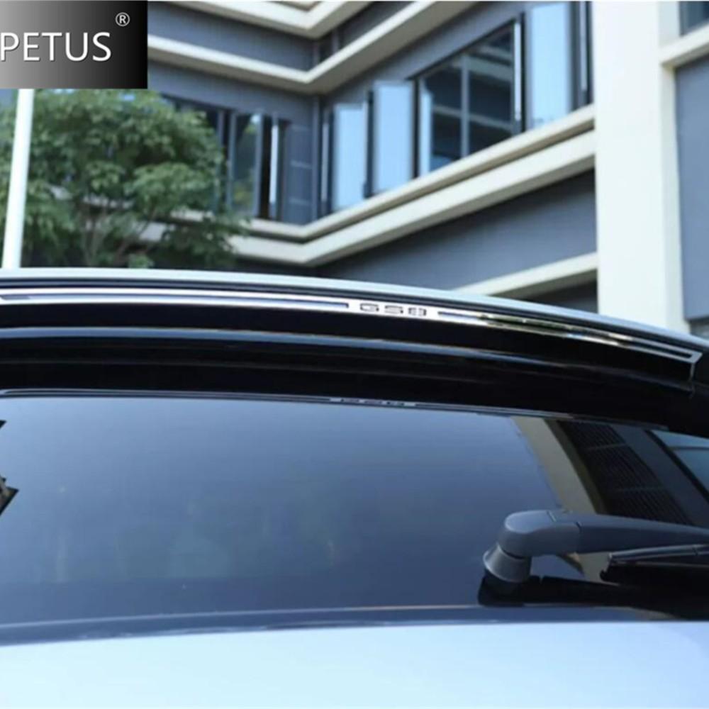 Car Accessories Rear Trunk Lid Cover Tailgate Trim Door Handle Molding Boot Garnish Bezel Cover For Trumpchi GAC GS8 2022 2023