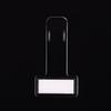 Clips T shape Transparent Card Clips Invoice Tickets Holder Permit Clip Parking Ticket Holder