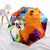 Bear In the Blue House Fashionable Automatic Opening/Closing Folding Umbrella. Portable and Foldable, Ideal for Gift, Travel, and Daily Use.