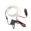 2M Auto Car LED Strip Light Interior Decor Atmosphere Wire Strip Lamp 12V White