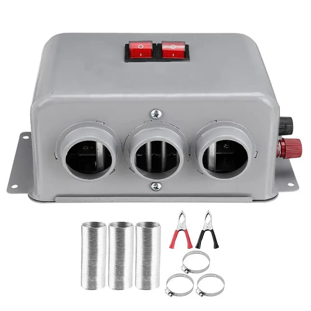 450W-600W Car Heater Fan 12/24V Defrosting Fog and Snow Electric Heater Windshield Defogging Demister for RVs Trucks Boat Amagi